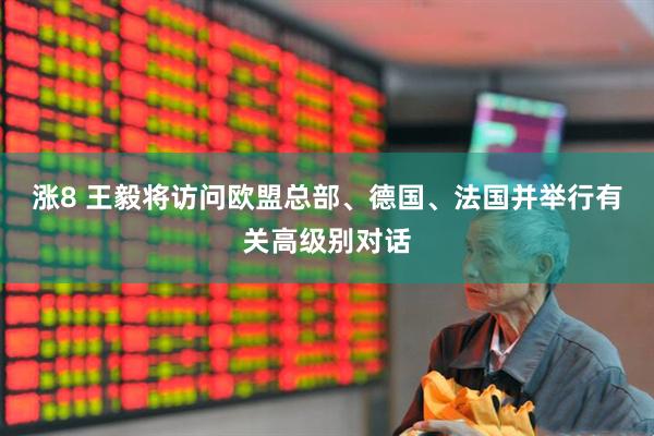 涨8 王毅将访问欧盟总部、德国、法国并举行有关高级别对话