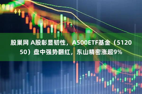 股巢网 A股彰显韧性，A500ETF基金（512050）盘中强势翻红，东山精密涨超9%